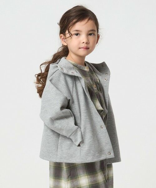 green label relaxing / グリーンレーベル リラクシング パーカー | 【スタメンシリーズ】ダンボール フード ハオリ / パーカー / キッズ  100cm-160cm | 詳細4