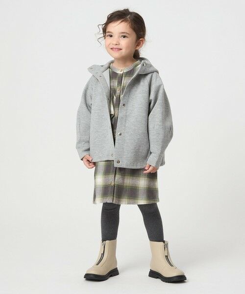 green label relaxing / グリーンレーベル リラクシング パーカー | 【スタメンシリーズ】ダンボール フード ハオリ / パーカー / キッズ  100cm-160cm | 詳細5