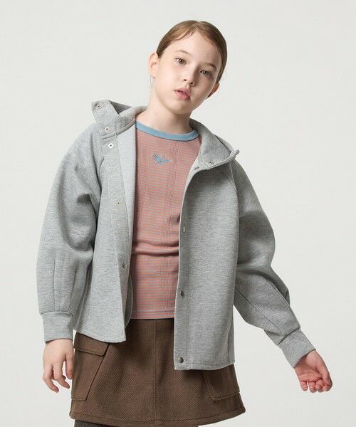 green label relaxing / グリーンレーベル リラクシング パーカー | 【スタメンシリーズ】ダンボール フード ハオリ / パーカー / キッズ  100cm-160cm | 詳細9