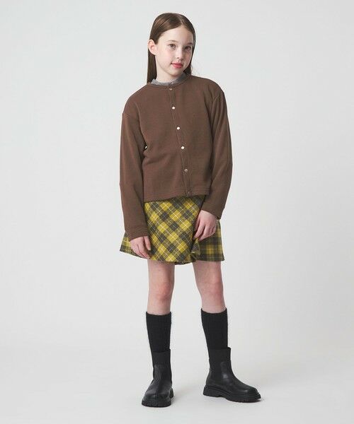 green label relaxing / グリーンレーベル リラクシング カーディガン・ボレロ | ウラケ カーディガン / キッズ 100cm-160cm | 詳細16