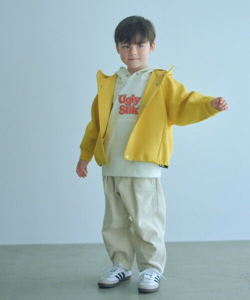 green label relaxing / グリーンレーベル リラクシング パーカー | 【スタメンシリーズ】ダンボール フード ハオリ / パーカー / キッズ  100cm-160cm | 詳細3