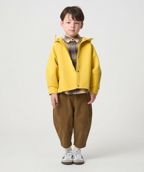 green label relaxing / グリーンレーベル リラクシング パーカー | 【スタメンシリーズ】ダンボール フード ハオリ / パーカー / キッズ  100cm-160cm | 詳細5