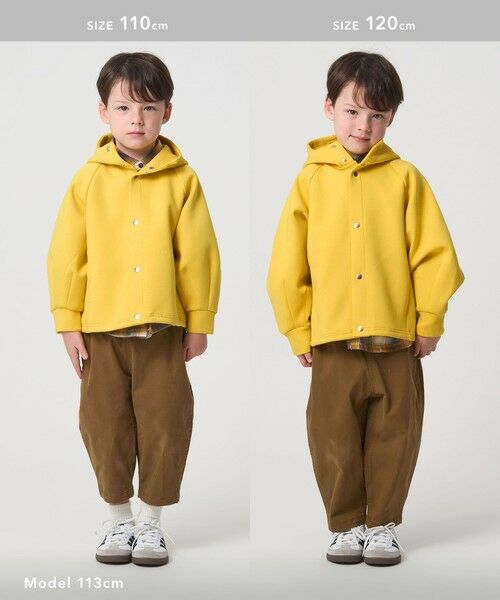 green label relaxing / グリーンレーベル リラクシング パーカー | 【スタメンシリーズ】ダンボール フード ハオリ / パーカー / キッズ  100cm-160cm | 詳細6