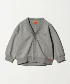 green label relaxing / グリーンレーベル リラクシング カーディガン・ボレロ | 【別注】＜UNIVERSAL OVERALL＞Vネック 裏毛 カーディガン / キッズ 100cm-130cm
