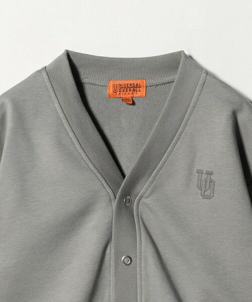 green label relaxing / グリーンレーベル リラクシング カーディガン・ボレロ | 【別注】＜UNIVERSAL OVERALL＞Vネック 裏毛 カーディガン / キッズ 100cm-130cm | 詳細7