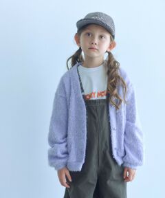 green label relaxing / グリーンレーベル リラクシング カーディガン・ボレロ | シャギー カーディガン / キッズ  120cm-160cm