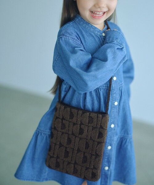 green label relaxing/グリーンレーベル リラクシング 【別注】<beej>エンブロイダリー ショルダーバッグ DK. BROWN FREE green label relaxing/グリーンレーベル リラクシング 【別注】<beej>エンブロイダリー ショルダーバッグ DK. BROWN FREE