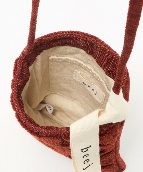 green label relaxing / グリーンレーベル リラクシング リュック・バックパック | 【別注】＜beej＞エンブロイダリー ショルダーバッグ | 詳細8