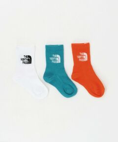 green label relaxing / グリーンレーベル リラクシング ソックス | ＜THE NORTH FACE＞ジャカード ロゴ 3P クルー / 靴下 / キッズ