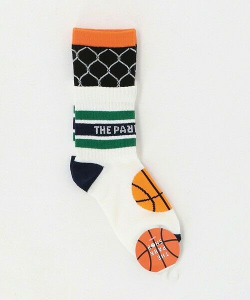 green label relaxing/グリーンレーベル リラクシング <THE PARK SHOP>バスケット ソックス / 靴下 / キッズ WHITE 19cm~24cm(M) green label relaxing/グリーンレーベル リラクシング <THE PARK SHOP>バスケット ソックス / 靴下 / キッズ WHITE 19cm~24cm(M)