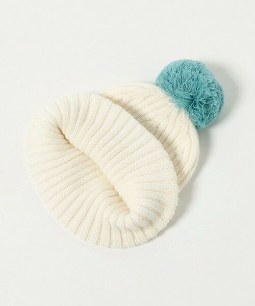 green label relaxing / グリーンレーベル リラクシング ニットキャップ | ＜THE NORTH FACE＞ポンポンカプッチョ / ニット帽 / キッズ | 詳細1