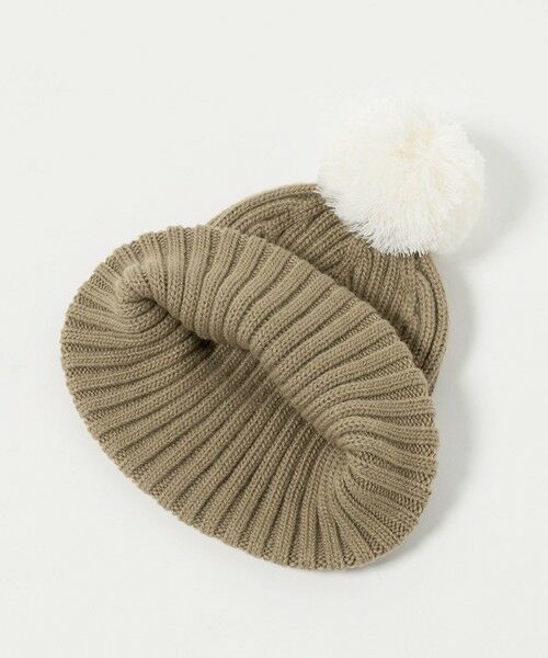 green label relaxing / グリーンレーベル リラクシング ニットキャップ | ＜THE NORTH FACE＞ポンポンカプッチョ / ニット帽 / キッズ | 詳細5