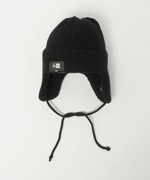 green label relaxing/グリーンレーベル リラクシング <NEW ERA> ニットトラッパー / ニット帽 / キッズ BLACK FREE green label relaxing/グリーンレーベル リラクシング <NEW ERA> ニットトラッパー / ニット帽 / キッズ BLACK FREE