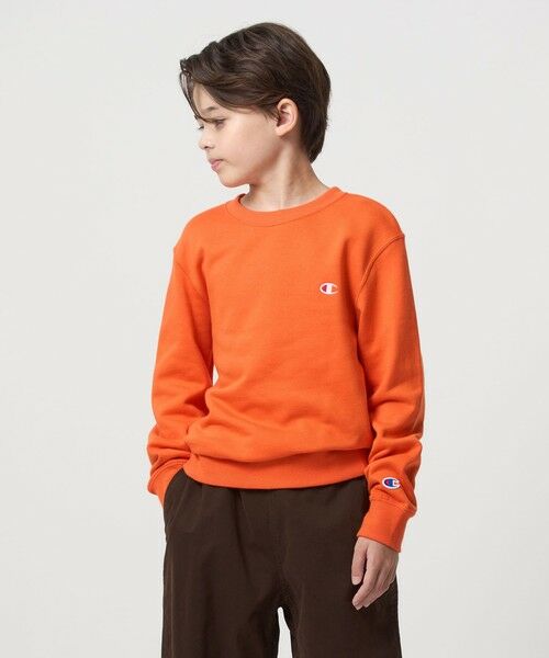 green label relaxing / グリーンレーベル リラクシング スウェット | ＜Champion＞クルーネック スウェットシャツ  / トレーナー / キッズ 140cm-160cm | 詳細9