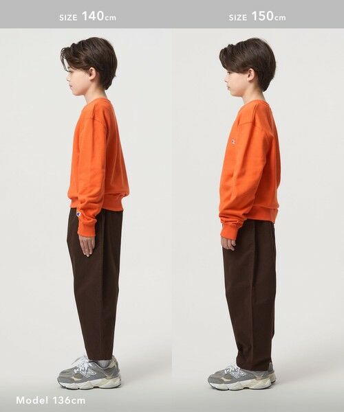 green label relaxing / グリーンレーベル リラクシング スウェット | ＜Champion＞クルーネック スウェットシャツ  / トレーナー / キッズ 140cm-160cm | 詳細12