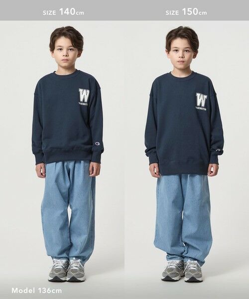 green label relaxing / グリーンレーベル リラクシング スウェット | ＜Champion＞クルーネックスウェットシャツ / トレーナー / キッズ  140cm-160cm | 詳細9