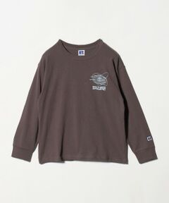 green label relaxing / グリーンレーベル リラクシング カットソー | 【別注】＜RUSSELL ATHLETIC＞プリント ロングスリーブ / キッズ  140cm-150cm