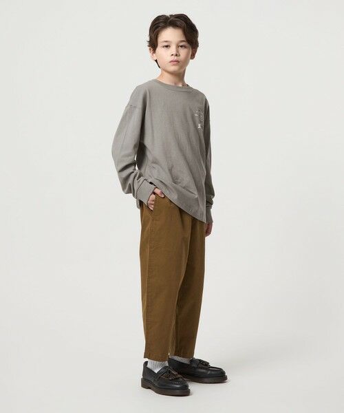 green label relaxing / グリーンレーベル リラクシング カットソー | 【別注】＜RUSSELL ATHLETIC＞プリント ロングスリーブ / キッズ  140cm-150cm | 詳細2