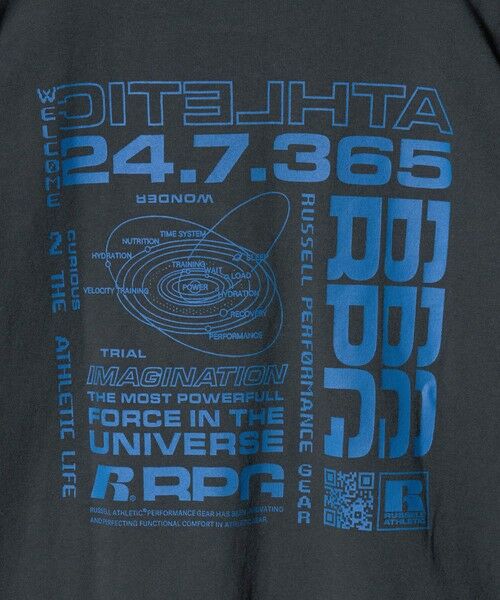 green label relaxing / グリーンレーベル リラクシング カットソー | 【別注】＜RUSSELL ATHLETIC＞プリント ロングスリーブ / キッズ  140cm-150cm | 詳細15