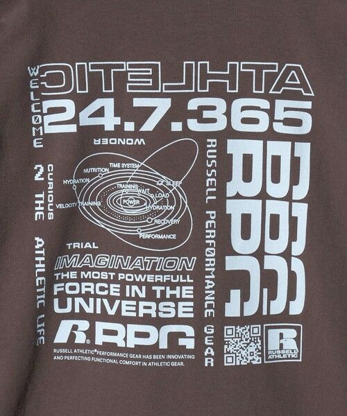 green label relaxing / グリーンレーベル リラクシング カットソー | 【別注】＜RUSSELL ATHLETIC＞プリント ロングスリーブ / キッズ  140cm-150cm | 詳細23