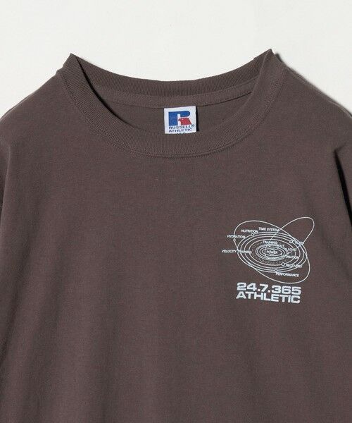 green label relaxing / グリーンレーベル リラクシング カットソー | 【別注】＜RUSSELL ATHLETIC＞プリント ロングスリーブ / キッズ  140cm-150cm | 詳細18