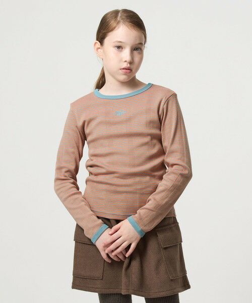 green label relaxing / グリーンレーベル リラクシング カットソー | 【別注】＜Robert P. Miller＞ロングスリーブ / キッズ  140cm-150cm | 詳細5