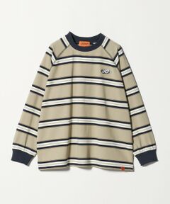 green label relaxing / グリーンレーベル リラクシング カットソー | 【別注】＜UNIVERSAL OVERALL＞ボーダー プルオーバー / キッズ  140cm-160cm