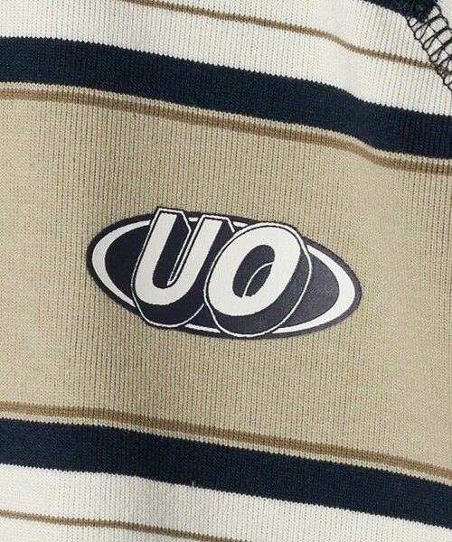 green label relaxing / グリーンレーベル リラクシング カットソー | 【別注】＜UNIVERSAL OVERALL＞ボーダー プルオーバー / キッズ  140cm-160cm | 詳細9