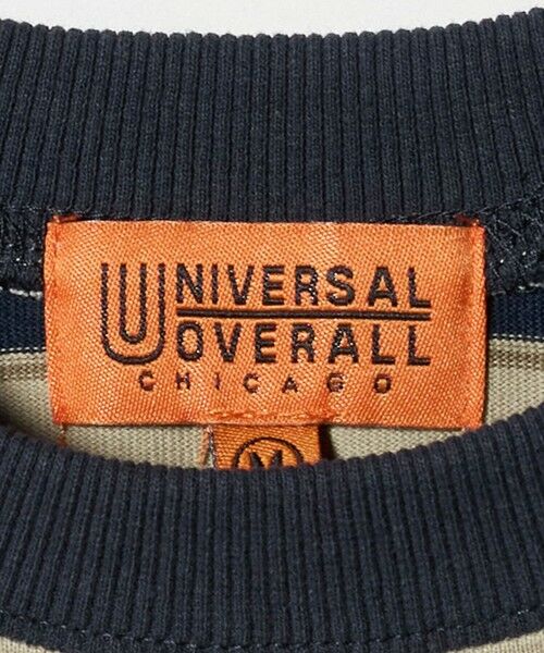 green label relaxing / グリーンレーベル リラクシング カットソー | 【別注】＜UNIVERSAL OVERALL＞ボーダー プルオーバー / キッズ  140cm-160cm | 詳細12