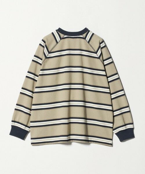 green label relaxing / グリーンレーベル リラクシング カットソー | 【別注】＜UNIVERSAL OVERALL＞ボーダー プルオーバー / キッズ  140cm-160cm | 詳細6