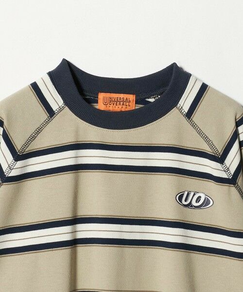 green label relaxing / グリーンレーベル リラクシング カットソー | 【別注】＜UNIVERSAL OVERALL＞ボーダー プルオーバー / キッズ  140cm-160cm | 詳細7