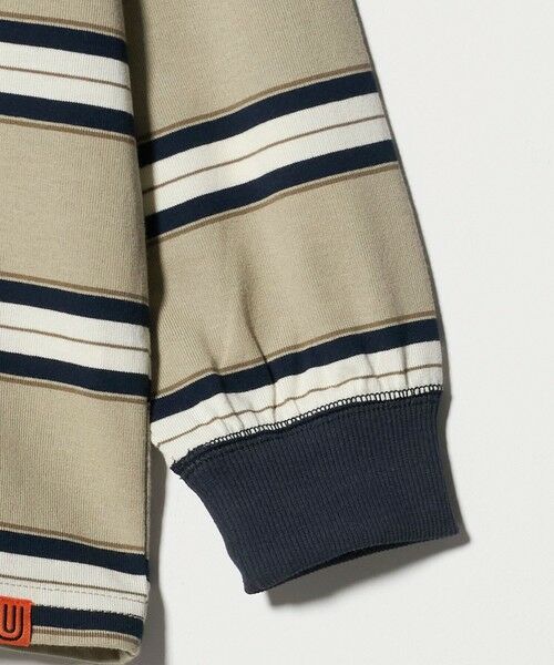 green label relaxing / グリーンレーベル リラクシング カットソー | 【別注】＜UNIVERSAL OVERALL＞ボーダー プルオーバー / キッズ  140cm-160cm | 詳細8
