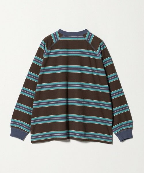 green label relaxing / グリーンレーベル リラクシング カットソー | 【別注】＜UNIVERSAL OVERALL＞ボーダー プルオーバー / キッズ  140cm-160cm | 詳細16