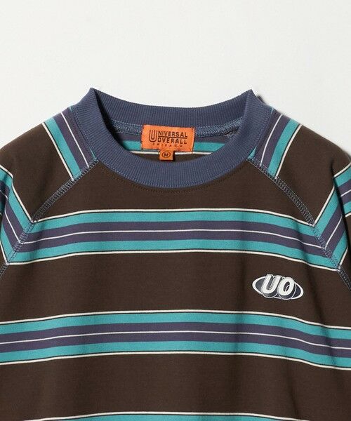 green label relaxing / グリーンレーベル リラクシング カットソー | 【別注】＜UNIVERSAL OVERALL＞ボーダー プルオーバー / キッズ  140cm-160cm | 詳細17
