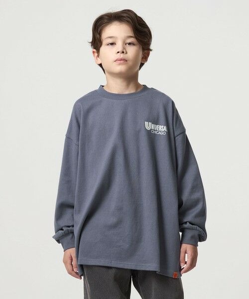 green label relaxing / グリーンレーベル リラクシング カットソー | ＜UNIVERSAL OVERALL＞フォトプリント プルオーバー / キッズ  140cm-160cm | 詳細8