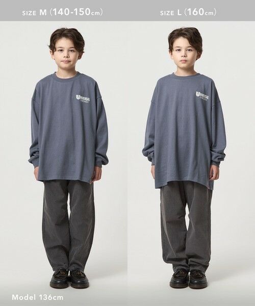 green label relaxing / グリーンレーベル リラクシング カットソー | ＜UNIVERSAL OVERALL＞フォトプリント プルオーバー / キッズ  140cm-160cm | 詳細10