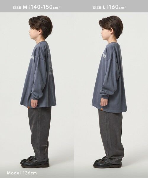 green label relaxing / グリーンレーベル リラクシング カットソー | ＜UNIVERSAL OVERALL＞フォトプリント プルオーバー / キッズ  140cm-160cm | 詳細11