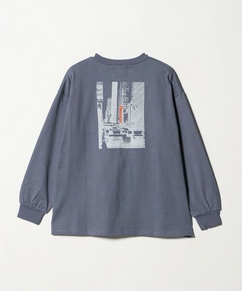 green label relaxing/グリーンレーベル リラクシング <UNIVERSAL OVERALL>フォトプリント プルオーバー / キッズ 140cm-160cm NAVY 160cm(L) green label relaxing/グリーンレーベル リラクシング <UNIVERSAL OVERALL>フォトプリント プルオーバー / キッズ 140cm-160cm NAVY 160cm(L)