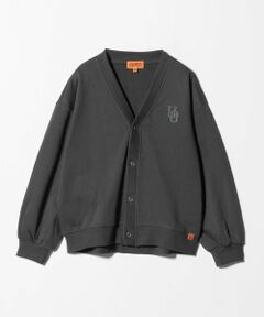 green label relaxing / グリーンレーベル リラクシング カーディガン・ボレロ | 【別注】＜UNIVERSAL OVERALL＞Vネック 裏毛 カーディガン / キッズ 140cm-160cm