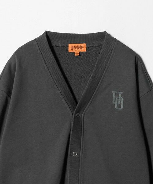green label relaxing / グリーンレーベル リラクシング カーディガン・ボレロ | 【別注】＜UNIVERSAL OVERALL＞Vネック 裏毛 カーディガン / キッズ 140cm-160cm | 詳細13
