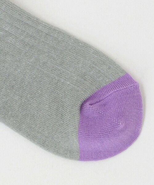 green label relaxing / グリーンレーベル リラクシング ソックス | リブ ハイソックス / 靴下 20cm-22cm | 詳細2
