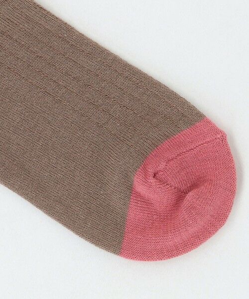 green label relaxing / グリーンレーベル リラクシング ソックス | リブ ハイソックス / 靴下 20cm-22cm | 詳細4