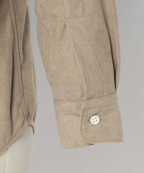 green label relaxing / グリーンレーベル リラクシング シャツ・ブラウス | DC ポリエステル コーデュロイ オーバー シャツ | 詳細13