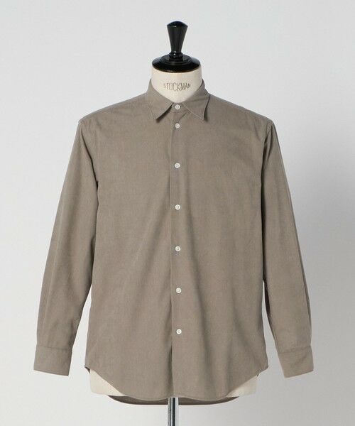 green label relaxing/グリーンレーベル リラクシング DC ポリエステル コーデュロイ オーバー シャツ BEIGE L green label relaxing/グリーンレーベル リラクシング DC ポリエステル コーデュロイ オーバー シャツ BEIGE L