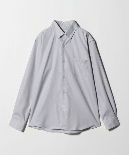 green label relaxing / グリーンレーベル リラクシング シャツ・ブラウス | エブリット Cブラッシュド ヘリンボーン スナップ ボタンダウン シャツ -イージーアイロン・抗菌- | 詳細5