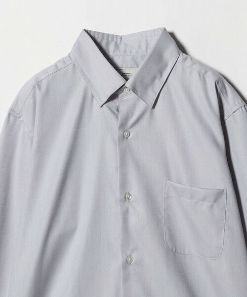 green label relaxing / グリーンレーベル リラクシング シャツ・ブラウス | エブリット Cブラッシュド ヘリンボーン スナップ ボタンダウン シャツ -イージーアイロン・抗菌- | 詳細7