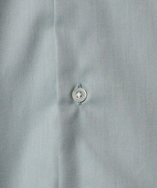 green label relaxing / グリーンレーベル リラクシング シャツ・ブラウス | エブリット Cブラッシュド ヘリンボーン スナップ ボタンダウン シャツ -イージーアイロン・抗菌- | 詳細19