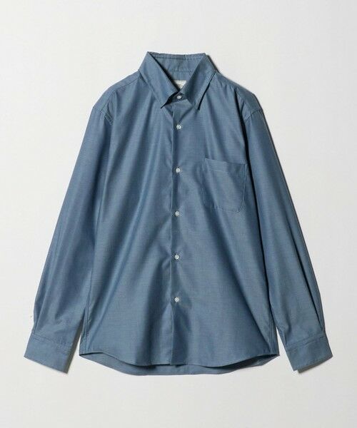 green label relaxing / グリーンレーベル リラクシング シャツ・ブラウス | エブリット Cブラッシュド ヘリンボーン スナップ ボタンダウン シャツ -イージーアイロン・抗菌- | 詳細23