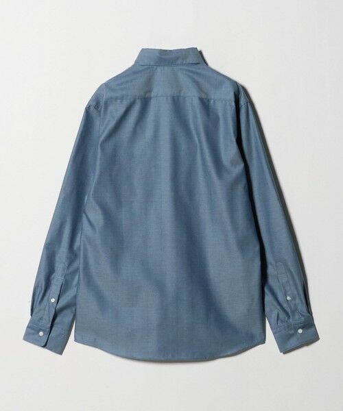 green label relaxing / グリーンレーベル リラクシング シャツ・ブラウス | エブリット Cブラッシュド ヘリンボーン スナップ ボタンダウン シャツ -イージーアイロン・抗菌- | 詳細24