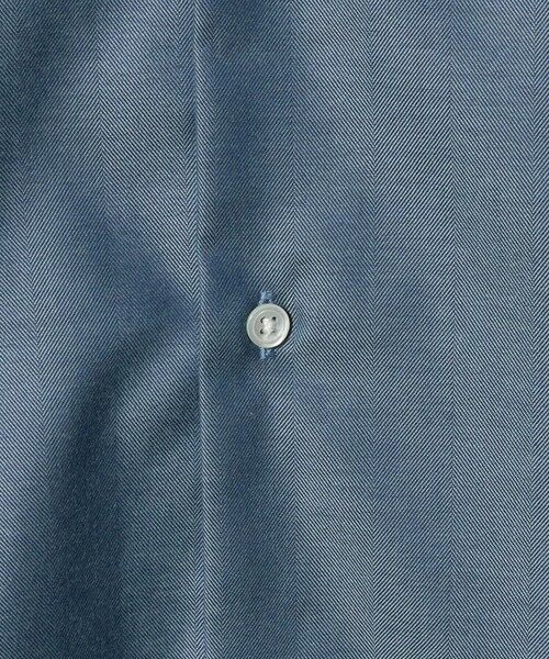 green label relaxing / グリーンレーベル リラクシング シャツ・ブラウス | エブリット Cブラッシュド ヘリンボーン スナップ ボタンダウン シャツ -イージーアイロン・抗菌- | 詳細29